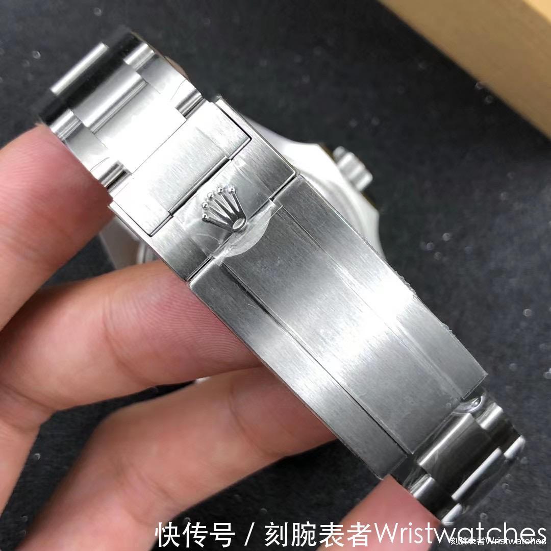 表壳|超级潜水复刻表:AR厂劳力士蓝色渐变鬼王细节工艺评测!