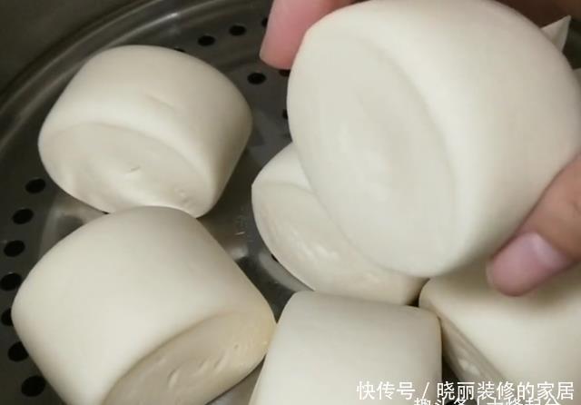 面团|1盒牛奶1碗面粉教你做奶香馒头,做法简单营养美味,女儿最爱吃