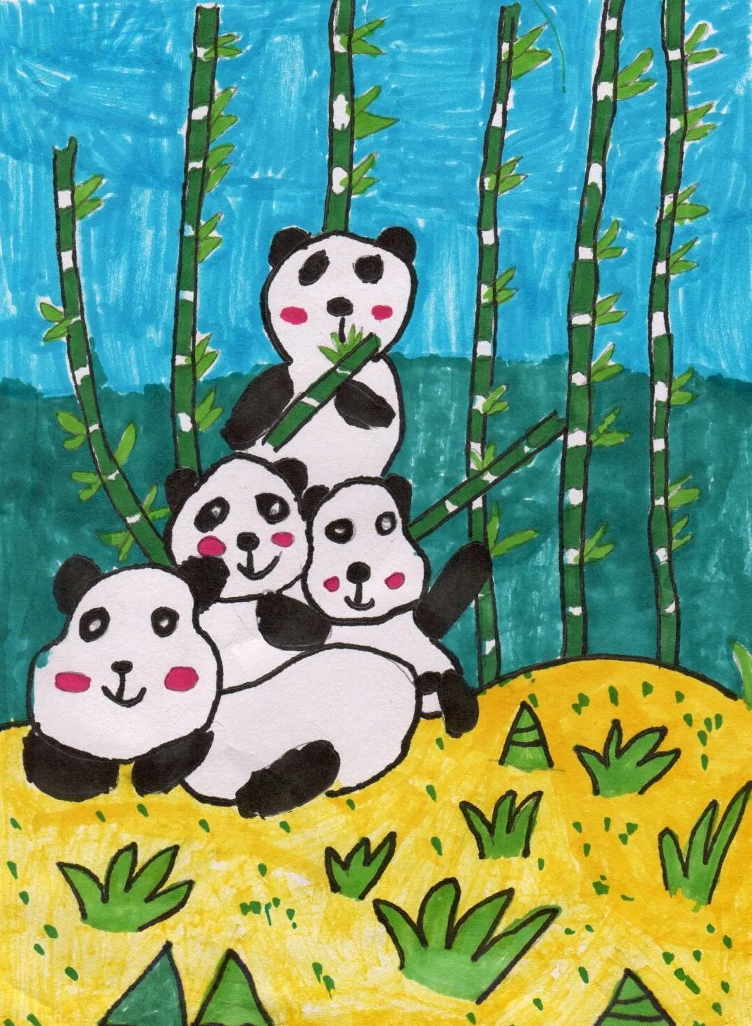 彩笔@芭莎·课后一小时｜彩笔绘梦，共庆华诞