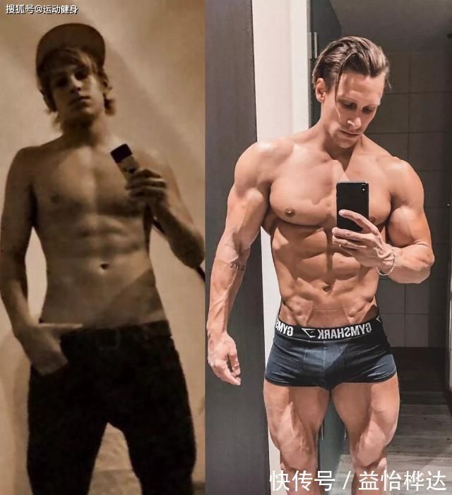 ins|臂围45cm，二头肌似小山包的猛汉奶爸，还自带肌肉抽筋绝活