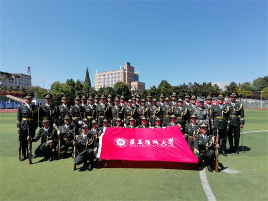 贵州省|遵义医科大学国旗护卫队荣获贵州省第二届学校国旗护卫队技能大赛本科组一等奖