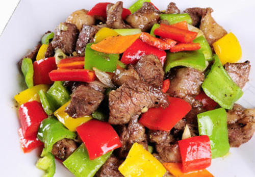 彩椒|孩子每天都为减肥20斤早起晨跑锻炼,多吃小炒菜,开胃爽口