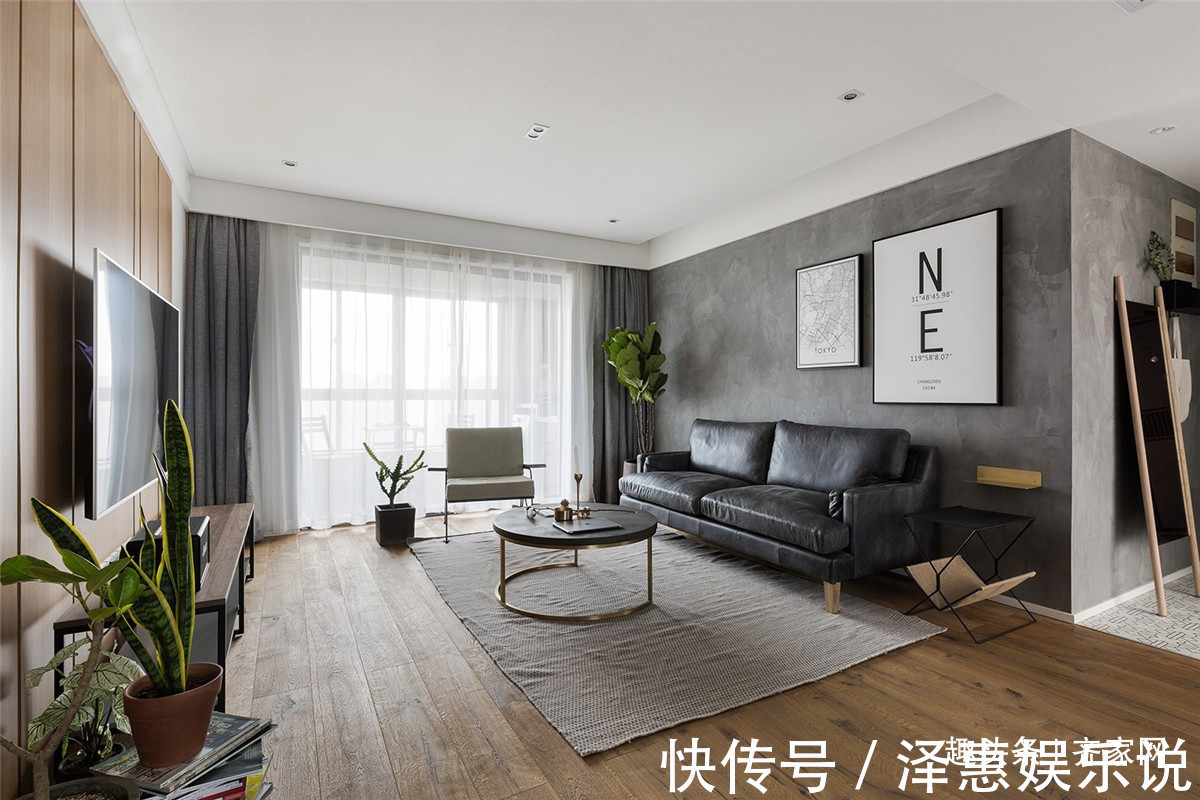 热爱生活|145平大平层北欧ins风,热爱生活,爱伴侣,才能更好的爱一家三口