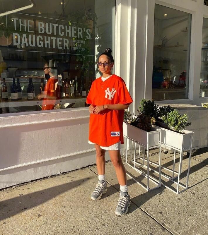 高跟鞋|街头感纽约时尚博主Danie 欧美运动风穿搭范本