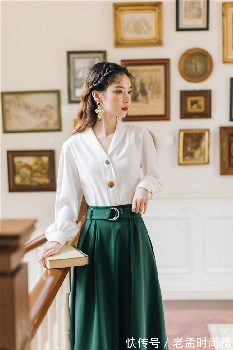 漂亮|今年绿色很流行吗?职场中绿色的文艺小清新穿搭,展现自己的魅力
