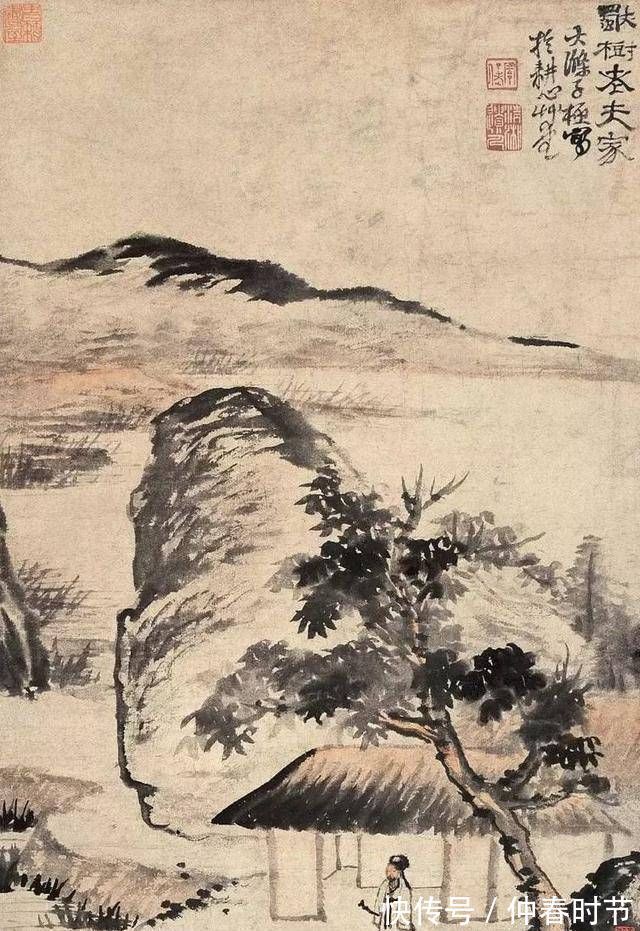 施闰章|他是清初画家，他的画不是写实，也不是抽象，而是“意象”