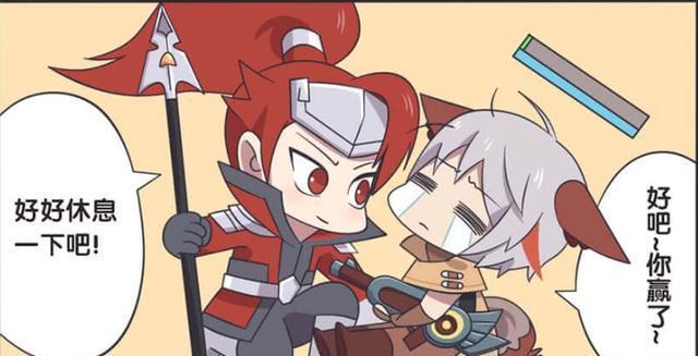 逃跑|王者荣耀假日:守约凭借小蛮腰去逃跑,结果还是被韩信抓住?