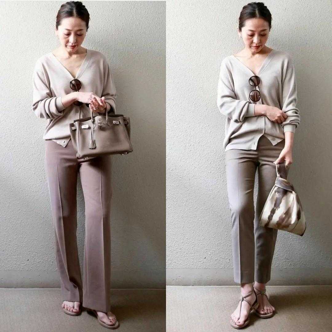 针织衫|过了50岁+的女人怎么穿?学会这几个搭配要点,让你减龄又时髦