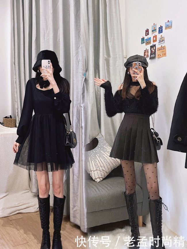 新年穿红衣是常态,会穿的时髦精,淑女装都显得与众不同