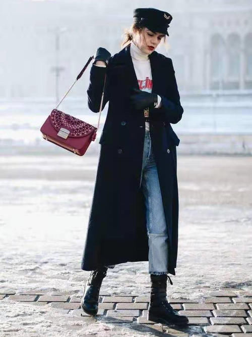 开春第一件外套穿什么？黑色外套可别错过，2种搭配思路随你美