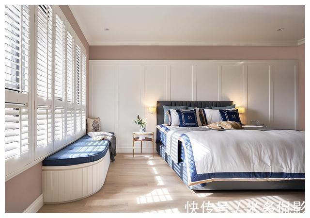 轻奢|250㎡美式轻奢大平层，独立玄关比客厅还好看，全屋简洁又显品味！