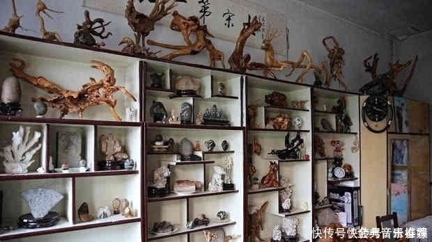 进山#退休老人进山觅奇石20年骑坏3辆摩托,发掘3件“镇斋之宝”