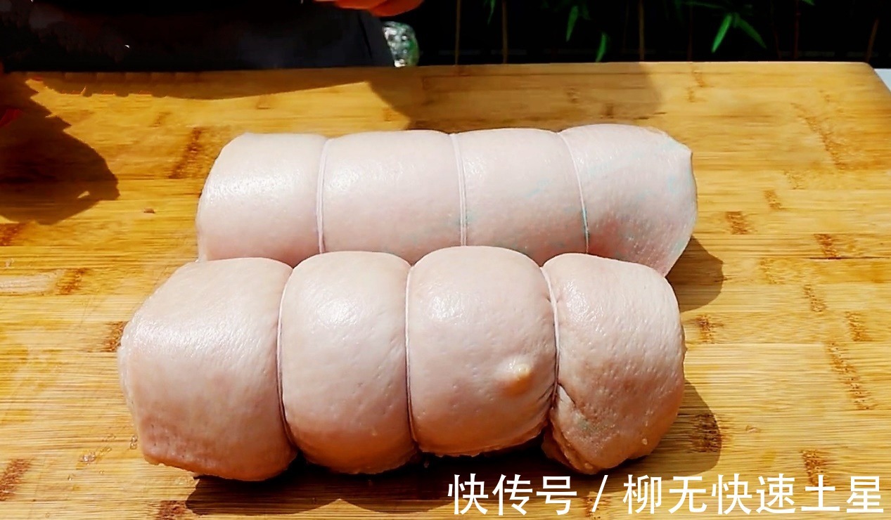 冷拼夹馍|五花肉天花板做法，捆个结实再下锅，热吃冷拼夹馍都好吃！