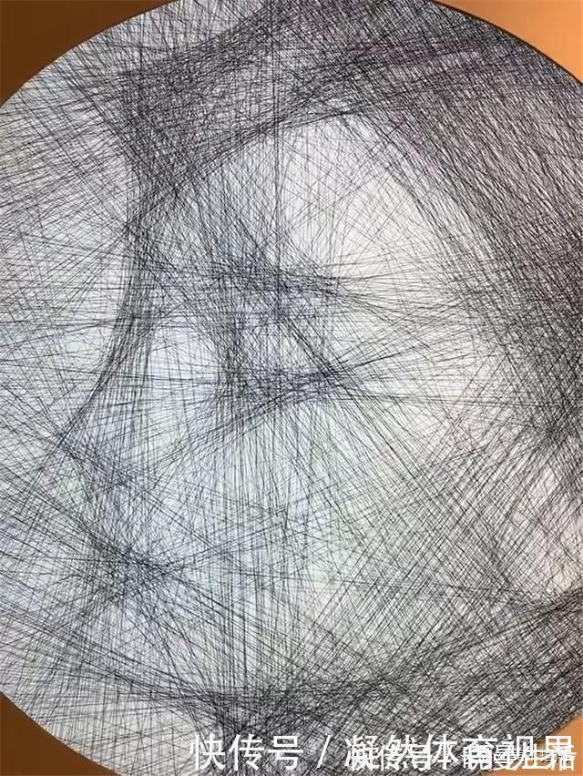 美术生画@美术生画3000道直线,最后的成品晃瞎眼:女神本神