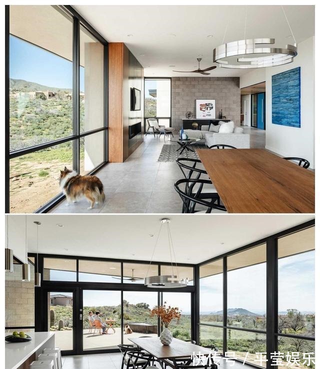 外国佬|外国佬自建私人别墅,大量混凝土砖设计,谁说别墅就得花几百万