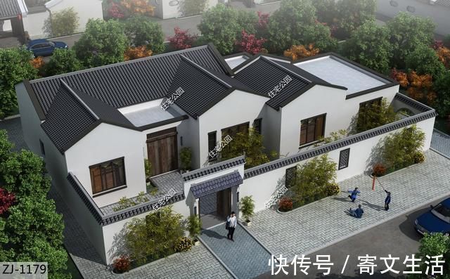 中式别墅|农村盖小院，我只服这5套中式别墅，最低20万你盖不