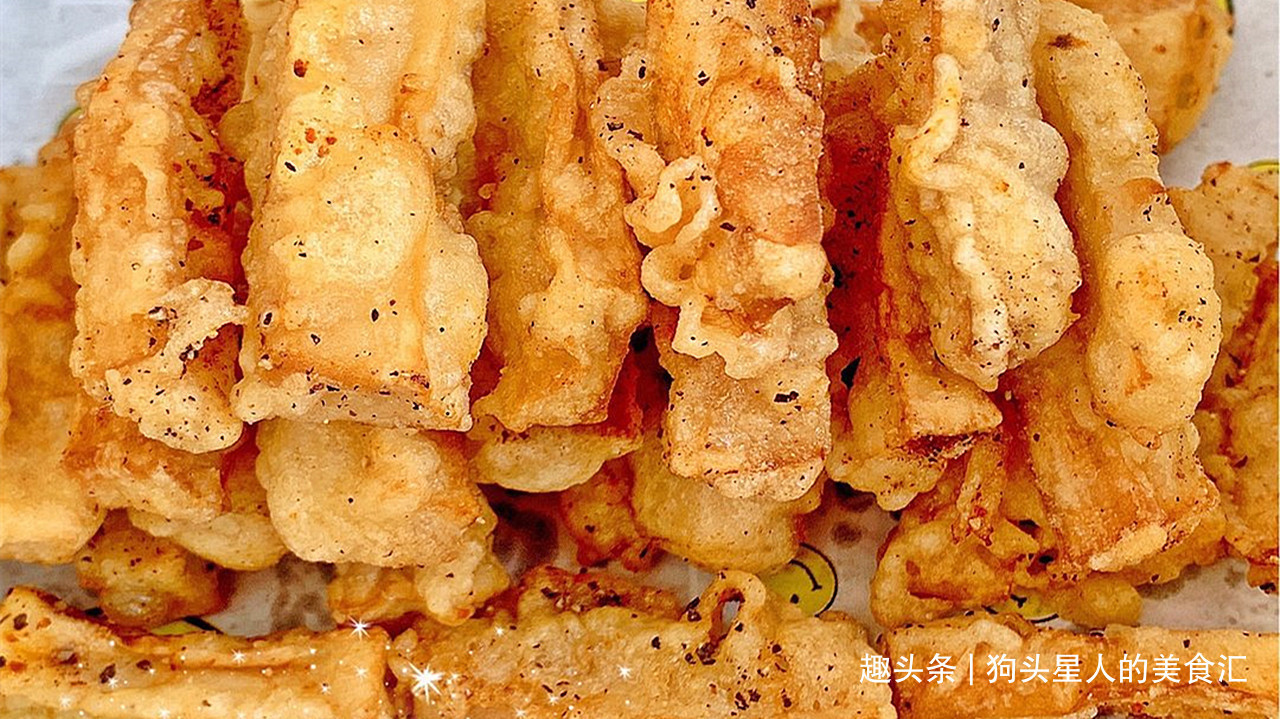 杏鲍菇美味零食做法，家人每周都要吃，外酥里嫩，给肉都不换