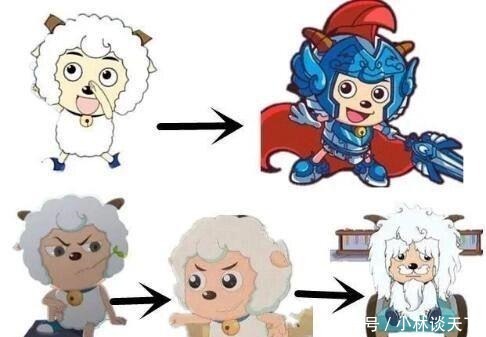 谁说动漫角色不会变样猪猪侠不再是猪，黑猫警长秒变男神