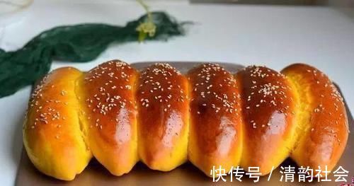 面包|用苹果当馅做的美食,我和孩子尝一口后抢着吃,天天吃也不够