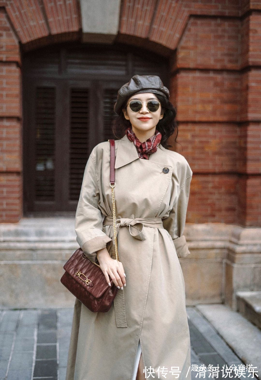 风衣|秋季风衣穿搭有讲究，看看三木的高级感穿搭，细节处处透着精致感