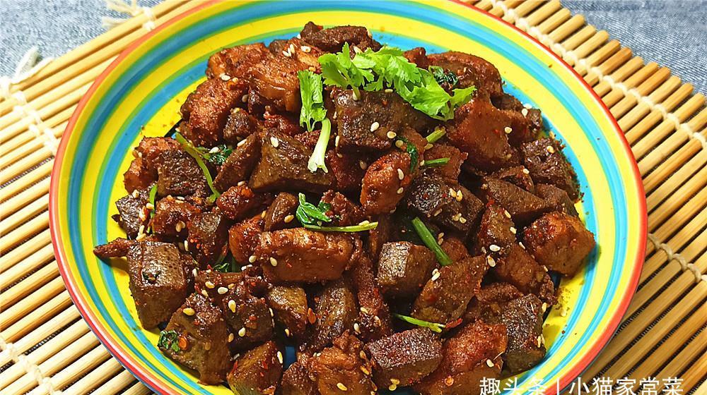 味道|一块猪肝一块瘦肉一起做成菜味道香辣,好吃过瘾,方法简单