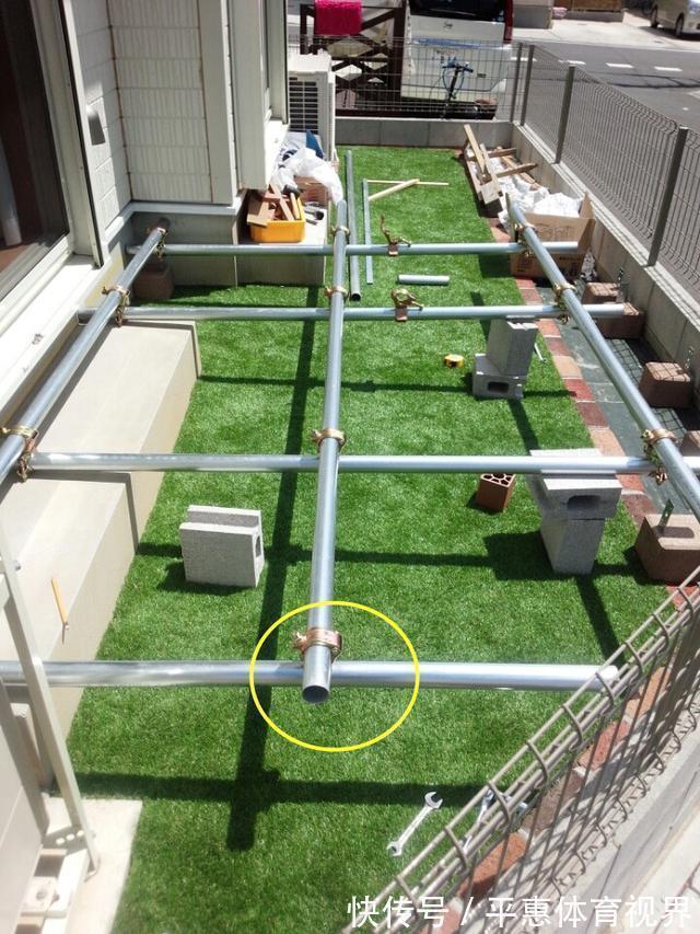 露台|我家要是有个大院子,我也在门前铺一层钢管抬高,露天甲板好结实