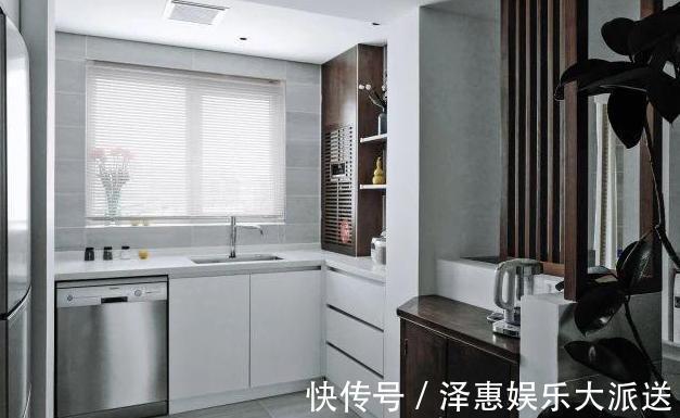 大户型|55㎡现代简约风装出大户型的“态度”,坐拥美爆厨房、独立浴缸