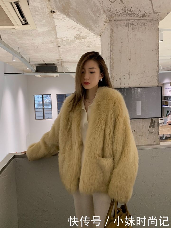 皮草圈显瘦利器, 上班穿保暖又时髦