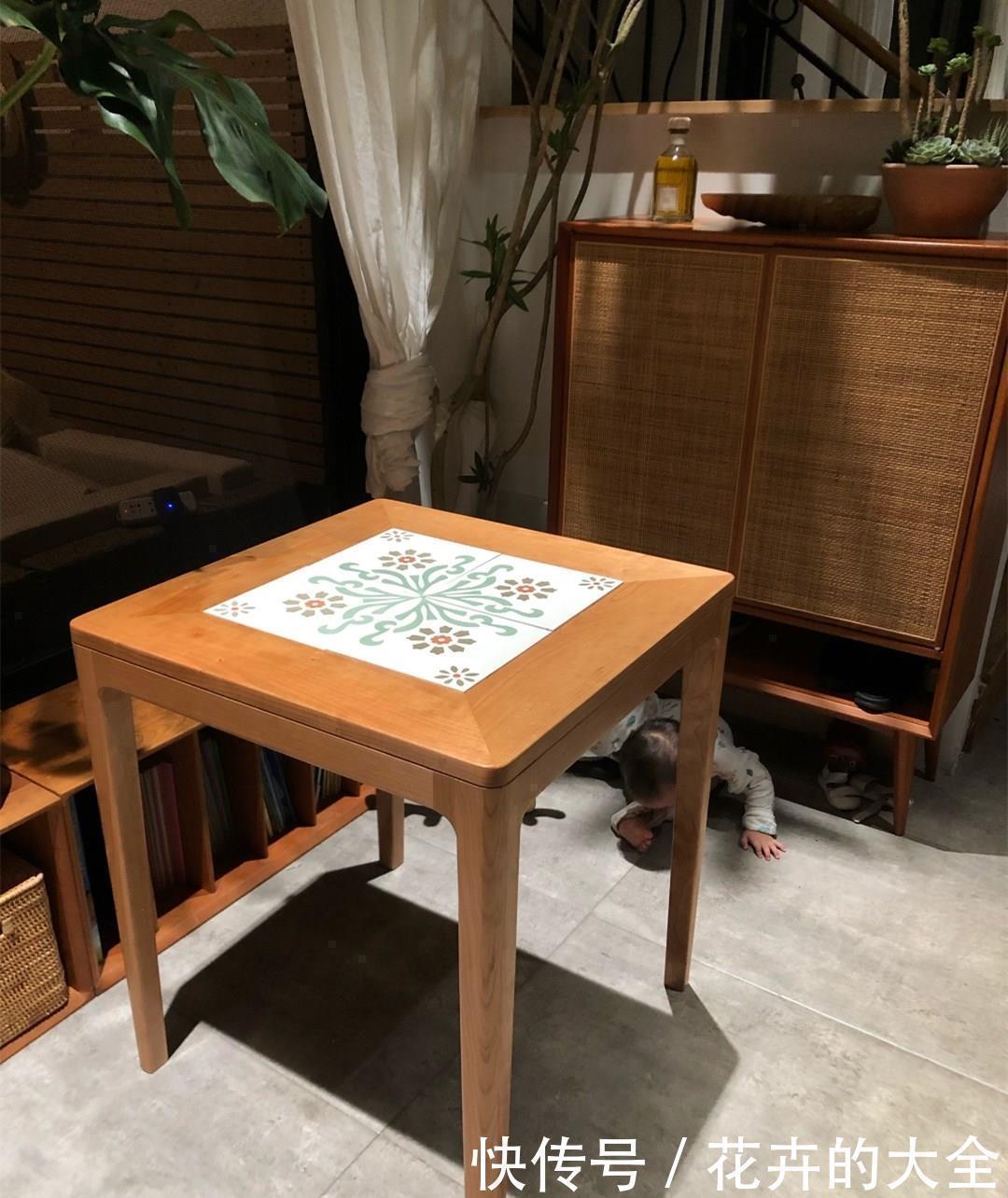 地砖|头一次见水泥做的花砖!如同油彩画一般,纯手工制作简直太美了