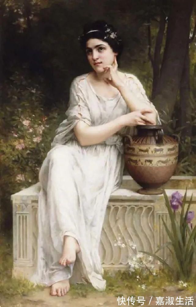 画家#法国画家查尔斯笔下风华绝代的仙女,太美了!