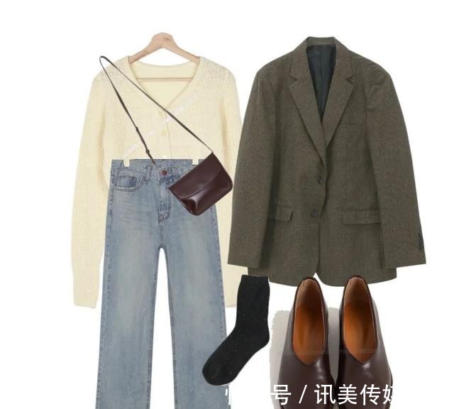 奶奶衫 今秋超美混搭CP,简直气质死了