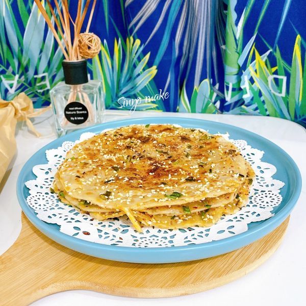 五香粉|芝麻葱油饼