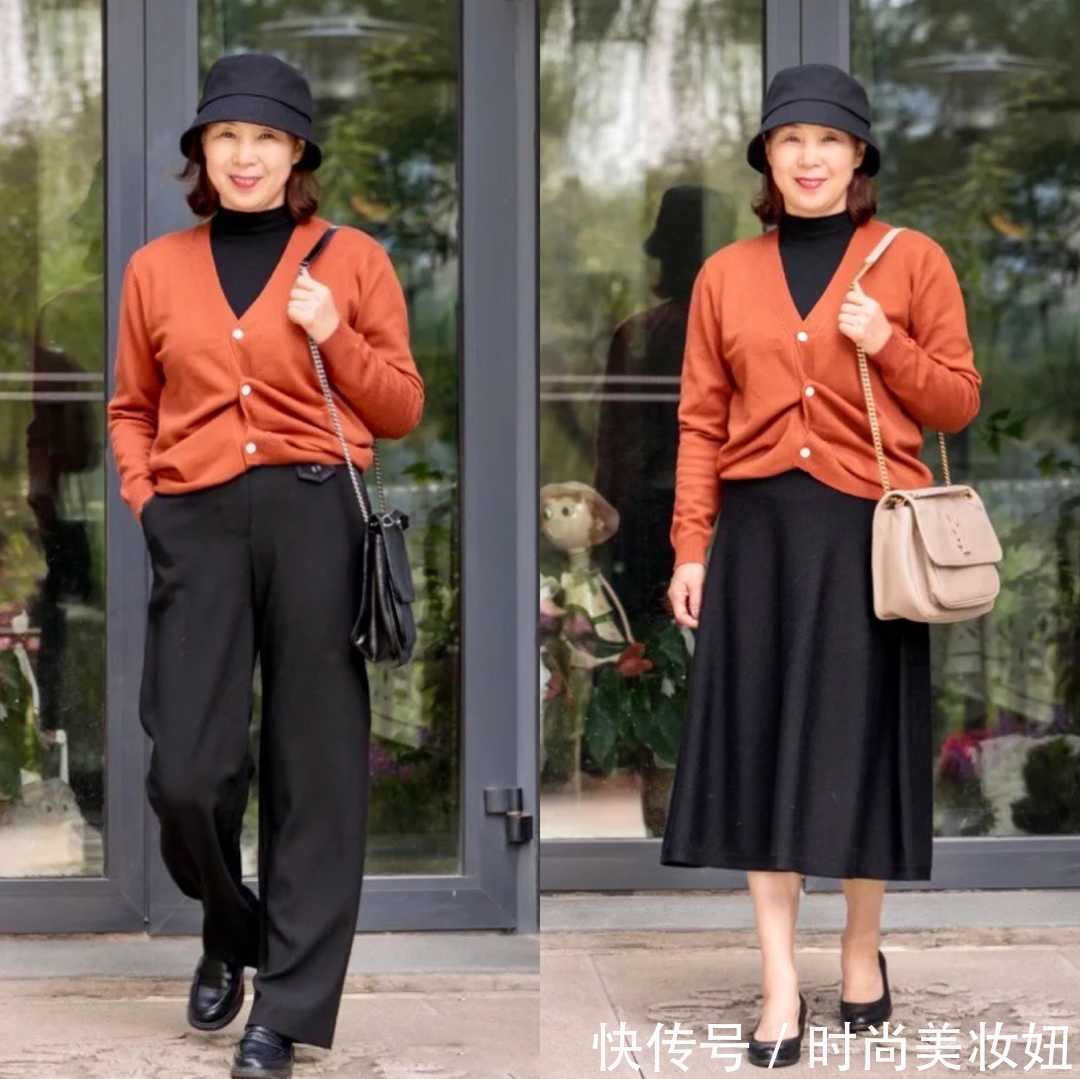 优雅 这才是“普通奶奶”该有的穿搭,不扮嫩不做作,照着穿优雅时髦