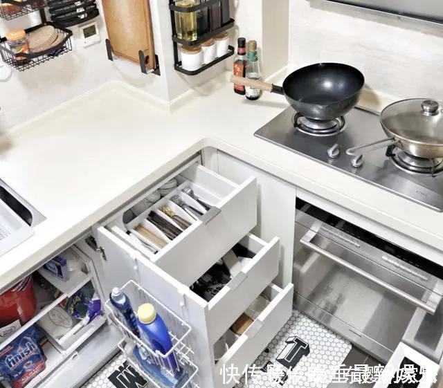 洗碗机|同样是小厨房,瞧瞧人家会布置的,我怎么就没想到呢,活该不好用