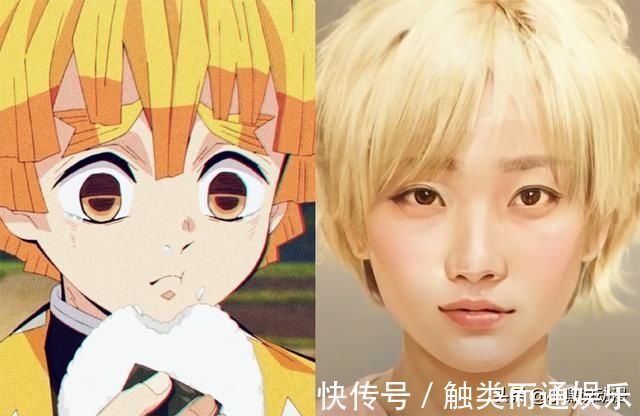 祢豆子|当《鬼灭之刃》被还原成真人,次元壁脆弱得不堪一击,这也太像了