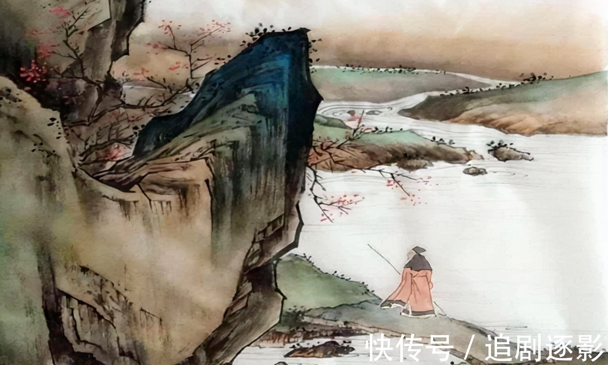 探梅#“艇子飘摇唤不回,半溪清影漾疏梅”,极尽手法只为赋予梅花神韵