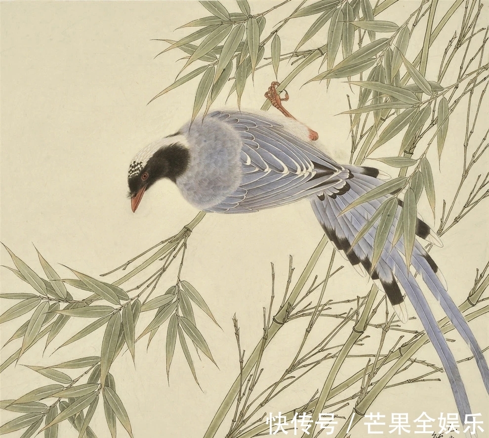 翁毓衔$一个善于造境的青年国画才子|翁毓衔花鸟画