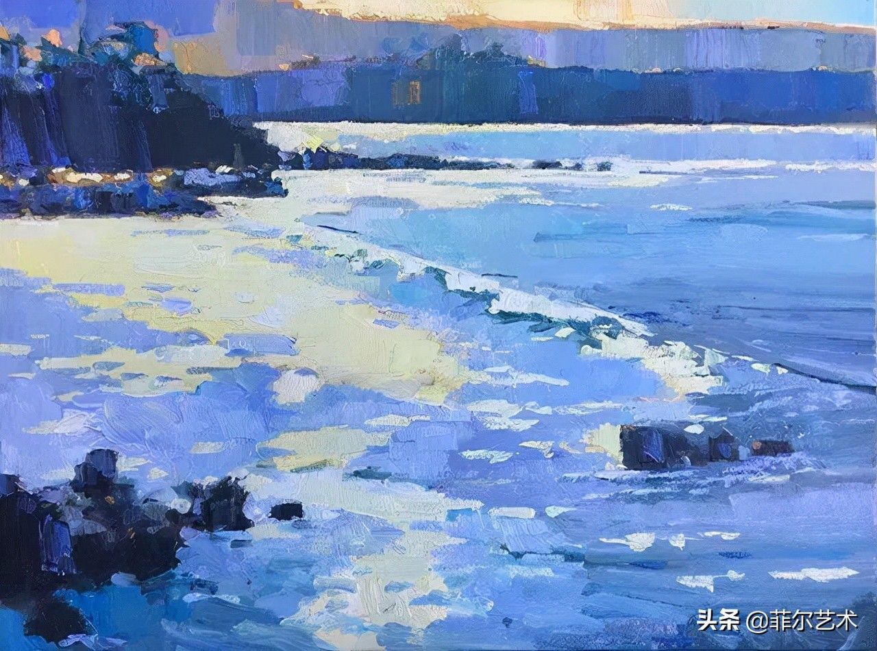 科利|光色十足，如梦如幻~美国画家尼古拉斯·科利风景油画作品欣赏