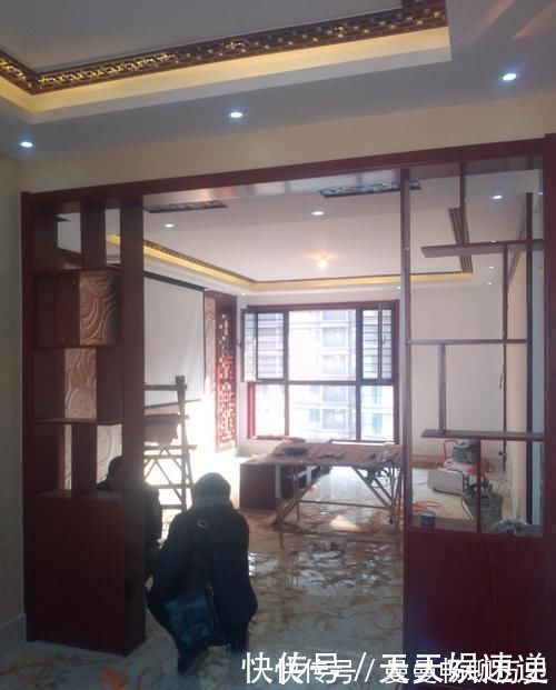 手艺|花12万用2个月的装修新中式家，初见效果，给大家晒晒效果！