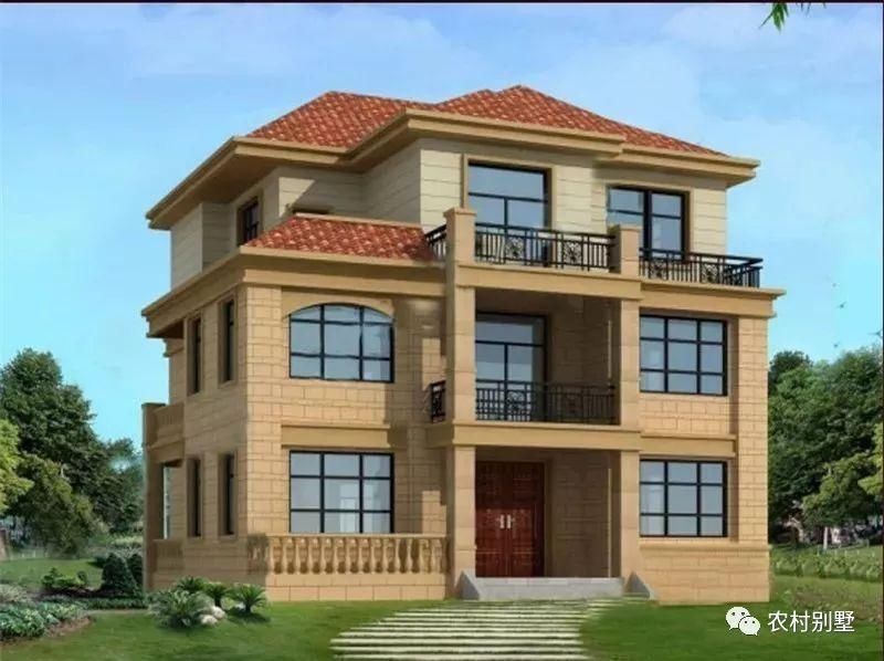 户型|9栋实用又漂亮三层农村别墅,你觉得哪栋更美