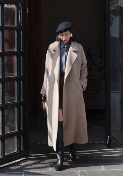 时髦 穿来穿去,还是“大衣”时髦耐看,保暖舒适又高级,适合成熟女性