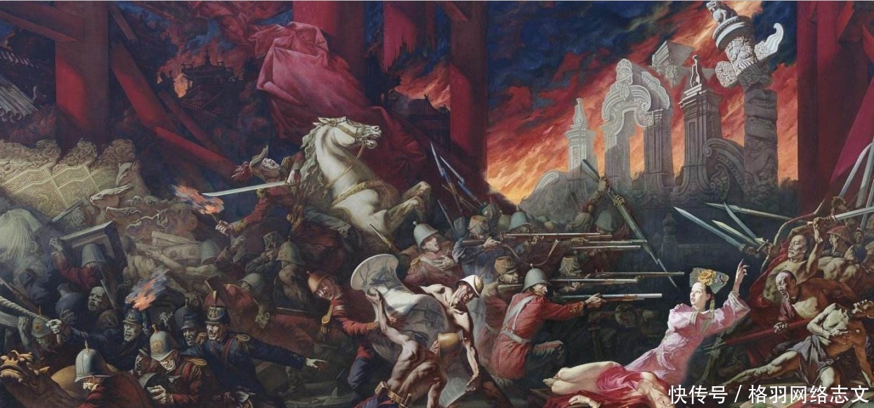 英法联军|烧毁圆明园的没有法国人?他们又为何要烧毁这座皇家园林?