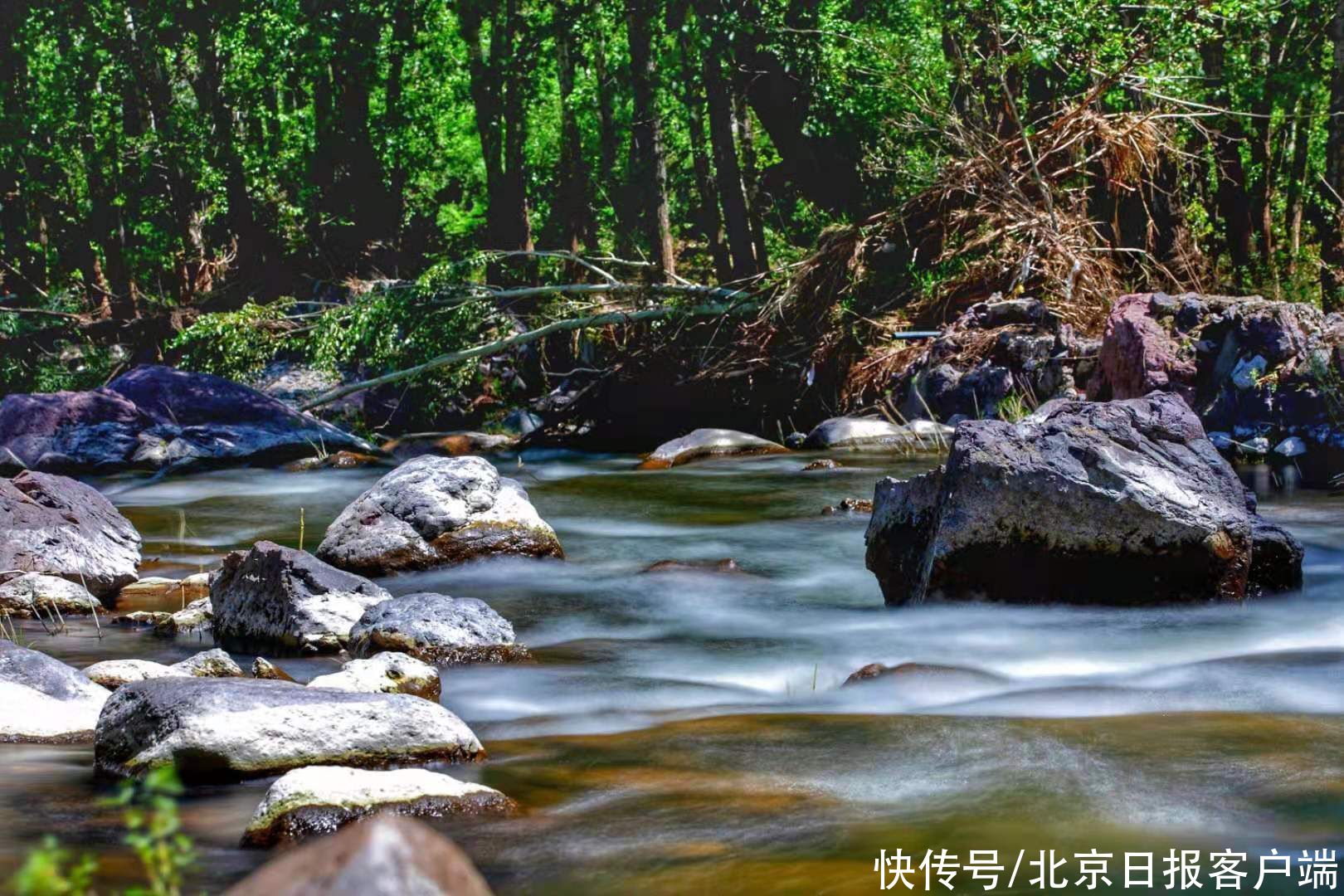 一步水景一步夏！北京有处“清凉山谷”