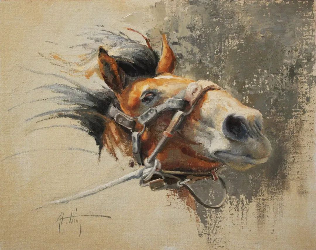 画家|美国90后美女画家,画马堪称一绝!