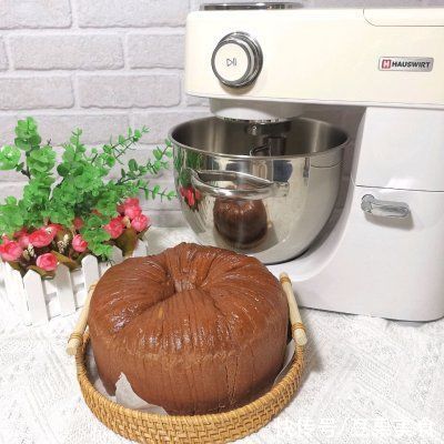 模具|老面法??可可毛线球面包