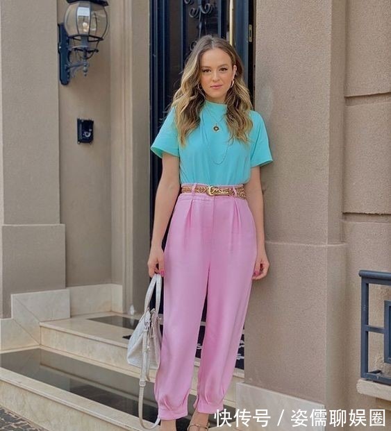 颜色|告别黑白色搭配,夏日撞色穿搭攻略,新潮又时髦,赚足回头率