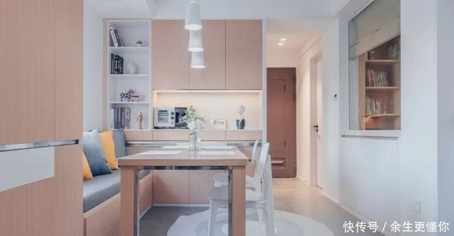 改造|58㎡学区房改造,满屋的收纳设计是亮点,五口之家生活不成问题