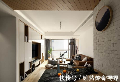 自然魅力|北欧日式三居,木质元素保留了日式的禅性和北欧的简单!