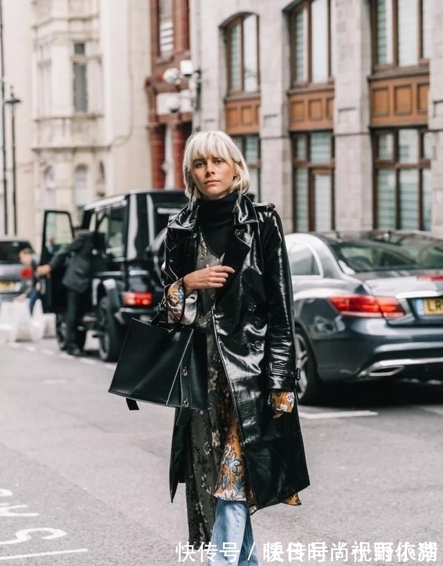 穿搭 “阔腿裤”大势已去,今年流行用这条裤子配风衣,时髦显瘦又洋气