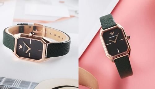 春夏一定要有块阿玛尼手表，简直太好搭了